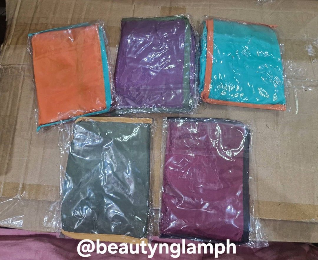 Reversible Foldable Nylon Shopping Bag (Dual Tone) (Category: Beach Bags) located in Quezon City. Submitted by floreskari78555 (Listing ID 1458240427, Image 2). Description: 🛍️ Reversible Foldable Nylon Tote Bags (Dual Tone)✨️ Large Capacity! 🛍️ Perfect for everyday use, groceries, travel, or corporate giveaways! ✈️✅ ​ ​Reversible: 2 colors in 1 bag! ​Travel-Friendly: Folds flat into a matching mini pouch. ​Secure & Sturdy: Top drawstring closu