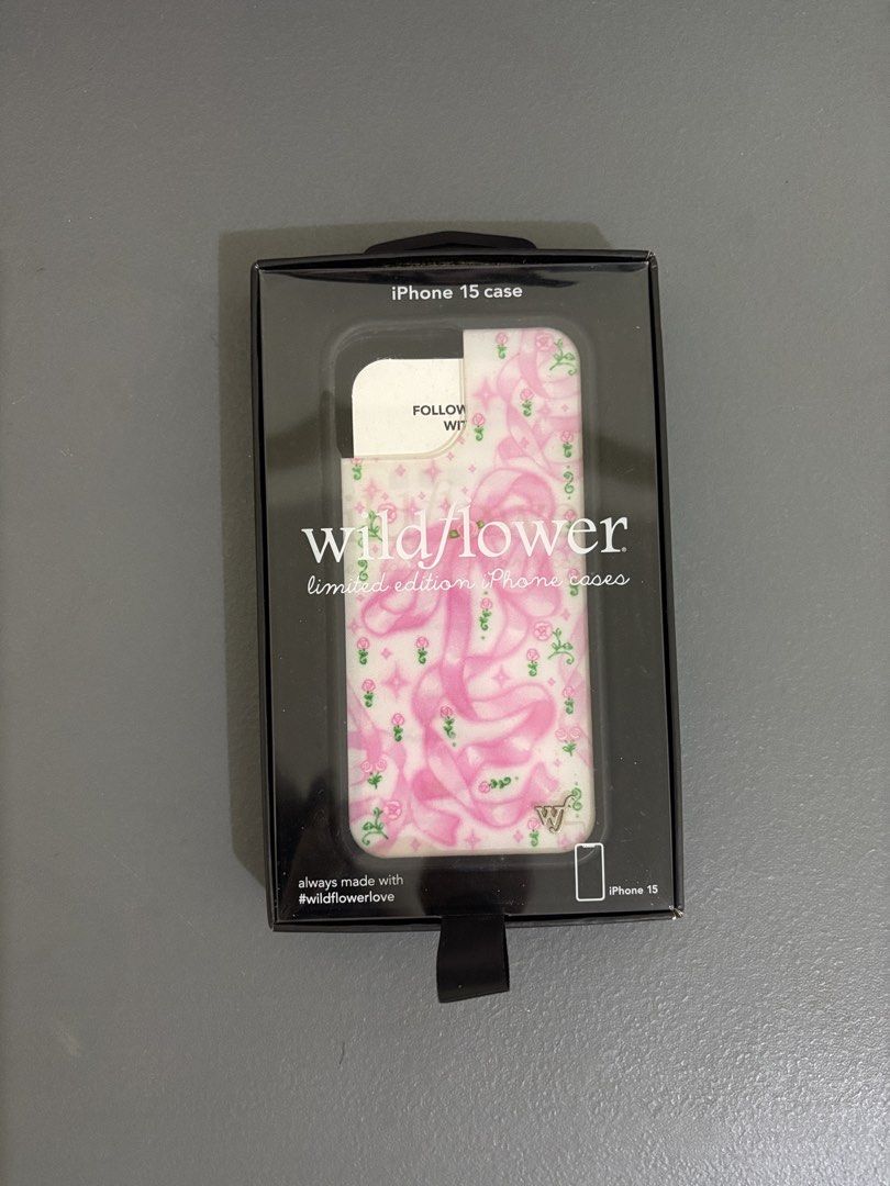 Ribbons Wildflower Case iPhone 15 (Category: Cases & Sleeves) located in Tuguegarao City. Submitted by fiercelion (Listing ID 1458186841, Image 2). Description: .