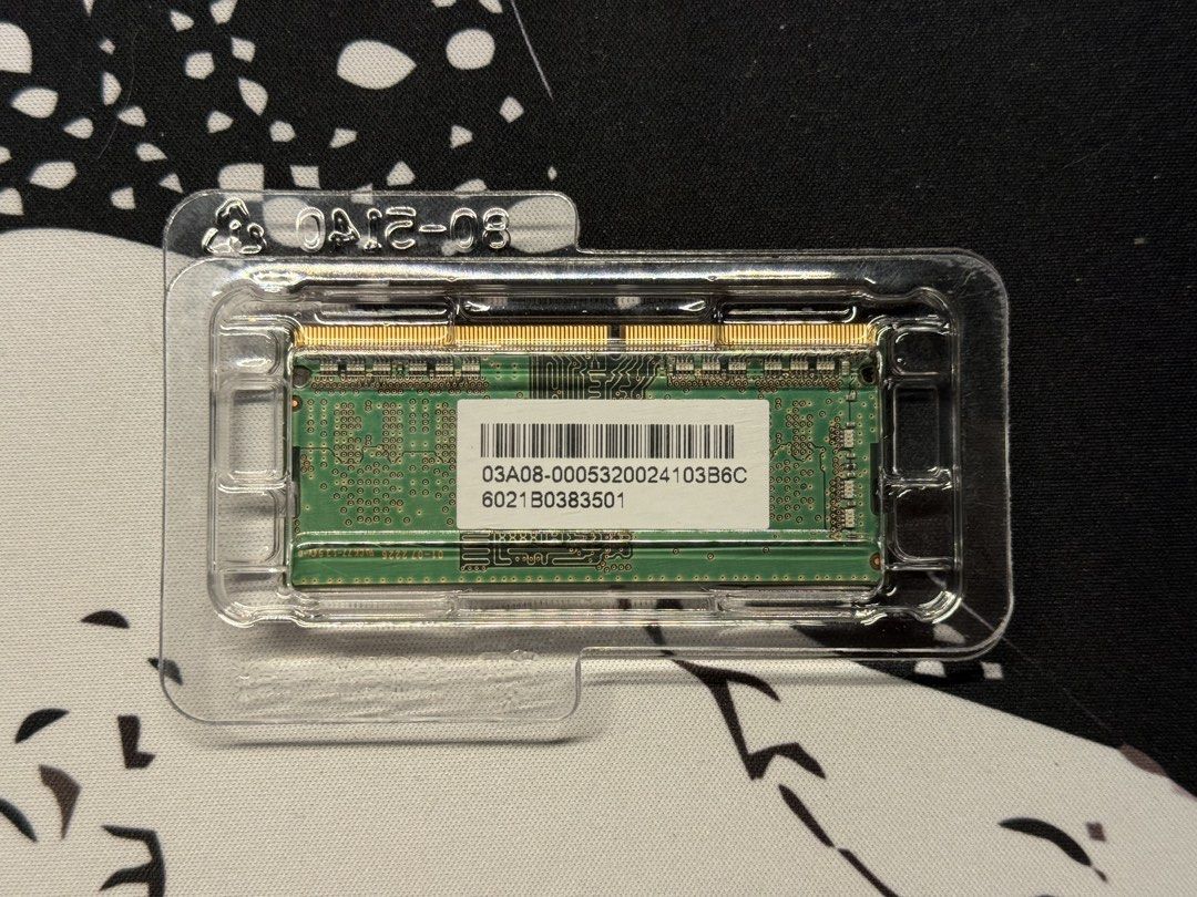 Samsung 8GB DDR4 SODIMM Laptop RAM Module (Category: Computer Parts) located in Manila. Submitted by gabesaw12243418 (Listing ID 1458223442, Image 1). Description: - 8GB DDR4 RAM - 3200MHz Speed - SODIMM Form Factor - Model: M471A1G44AB0-CWE - Compatible with Samsung laptops - Made in the Philippines - Tested and working.