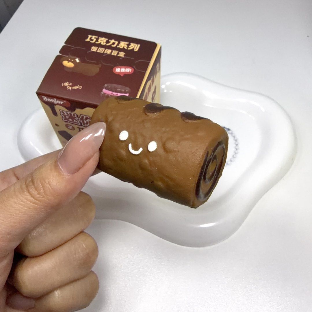 Sanfu Bonjour Chocolate Squishy Blind Box (Category: Designer & Blind Box Toys) located in Quezon City. Submitted by offthyrecrd (Listing ID 1458192718, Image 1). Description: Squishy for Sale 📌 almost new/brand new 📌 no defects shipping: jnt/lalamove payment: gcash/bank transfer/NO COD .