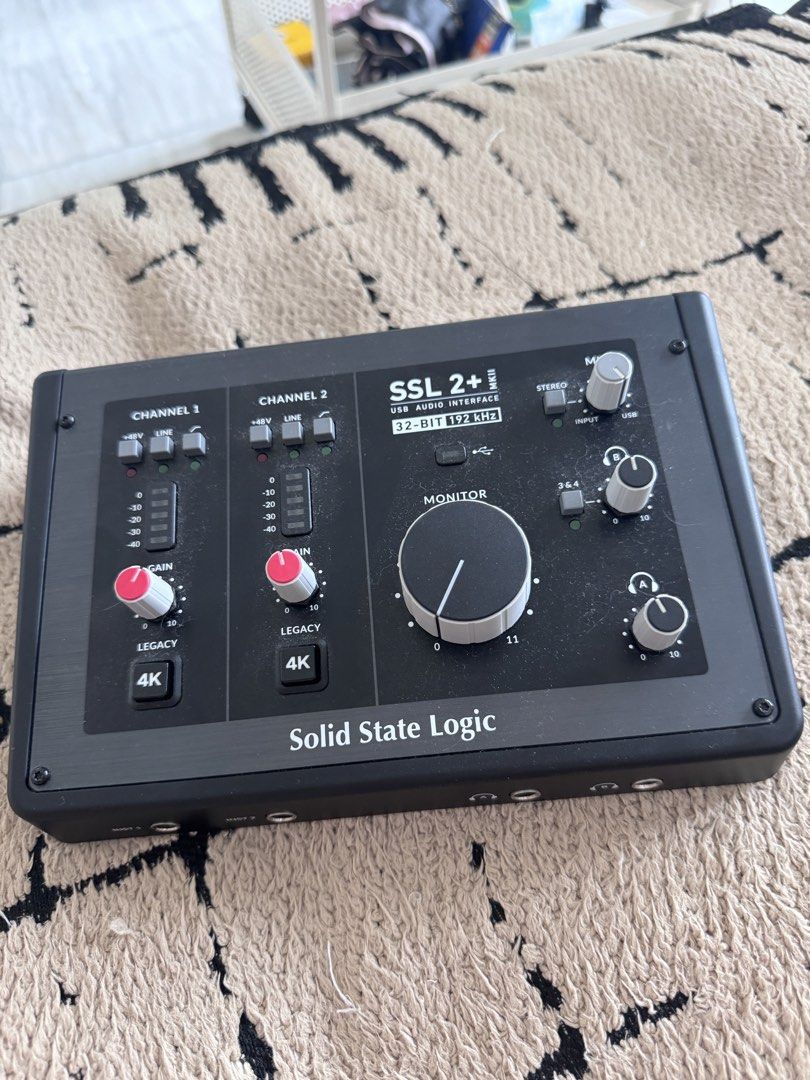 Solid state logic ssl2+ MK II audio interface (Category: Other Audio Equipment) located in Singapore. Submitted by bx6m2stvqf (Listing ID 1458138865, Image 1). Description: Almost all new. Come with the original box.