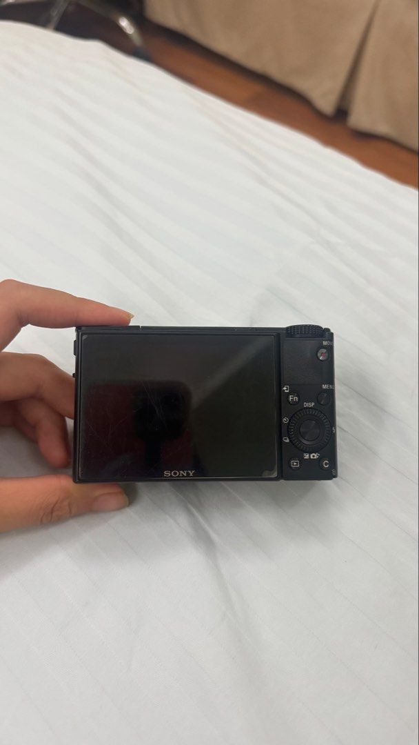 SONY RX100 III / Mark 3 (Category: Cameras) located in Manila. Submitted by lplc30 (Listing ID 1458124148, Image 3). Description: Selling a used Sony RX100 III. Lady owned. lightly used. Used only on trips. Minor cosmetic issues. fully functional. sample photos in the listing (no edits. sooc) dm me so i can send the photos in its original quality. i can also send video condition of the unit. what you see is what you get. includes: camera wt batte