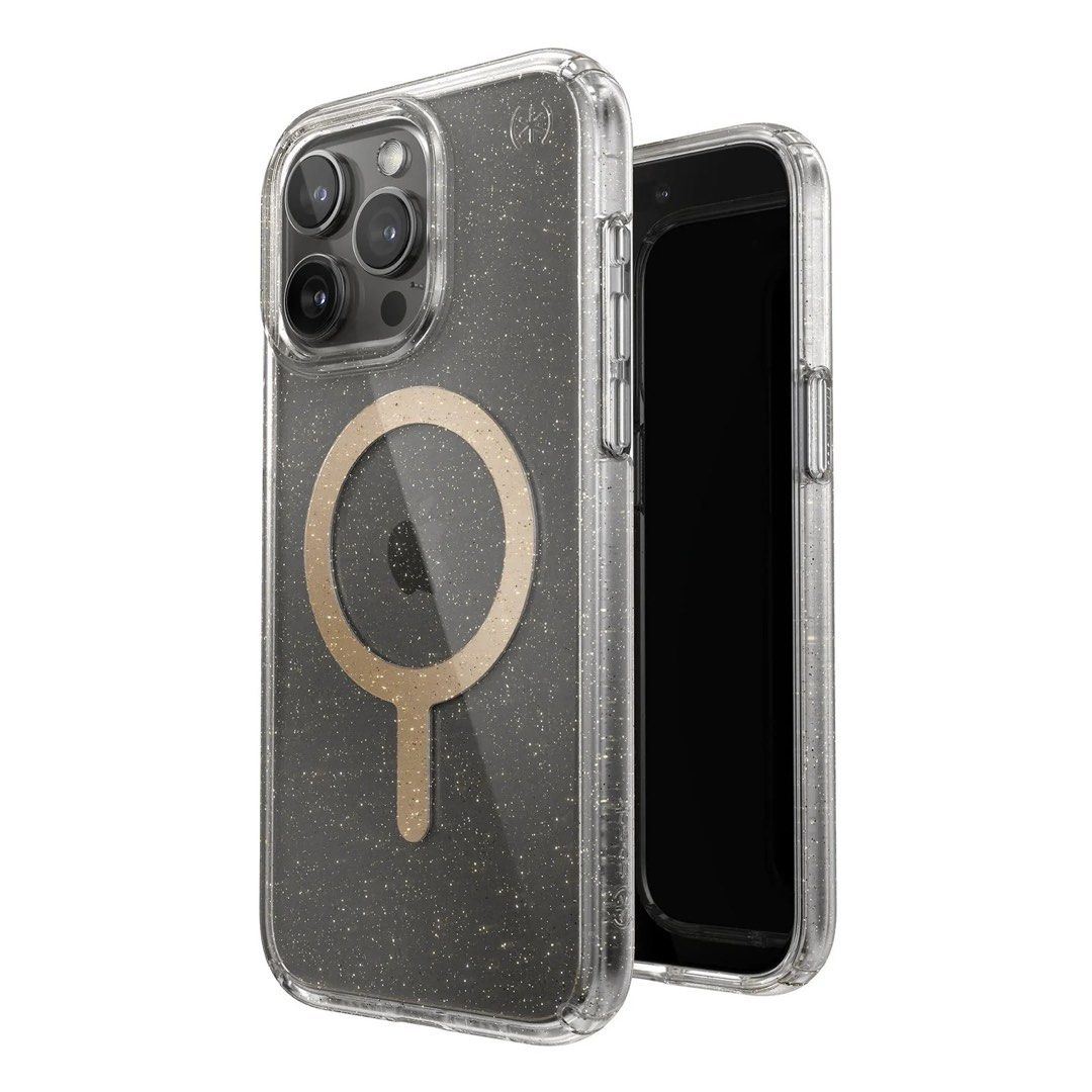 Speck iPhone 15 Pro Max Lux Glitter Case with MagSafe (Category: Cases & Sleeves) located in Taguig. Submitted by micmamba24 (Listing ID 1458287075, Image 3). Description: FOR SALE ONLY: BRAND NEW BELOW SRP ORIGINAL/AUTHENTIC/LEGIT COMES WITH PAPER BAG Speck Presidio Lux Glitter with MagSafe Case for iPhone 15 Pro Max SRP: P1,990 My Price: P1,300 only RFS: Decluttering Meetups: Makati or BGC, Taguig area PM, text or call me for faster transaction