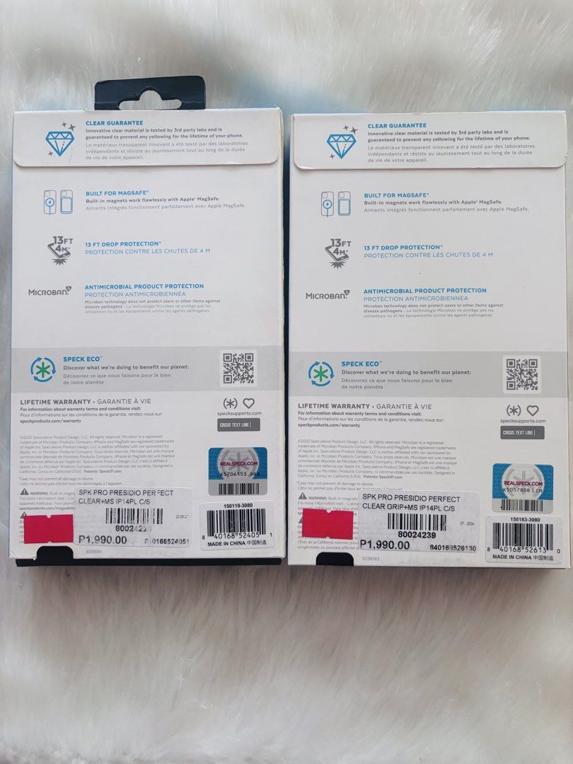 Speck presido iphone 14 and 15 plus (Category: Cases & Sleeves) located in Manila. Submitted by mariellaesguerra (Listing ID 1458212067, Image 2). Description: Original specks cases from power mac.