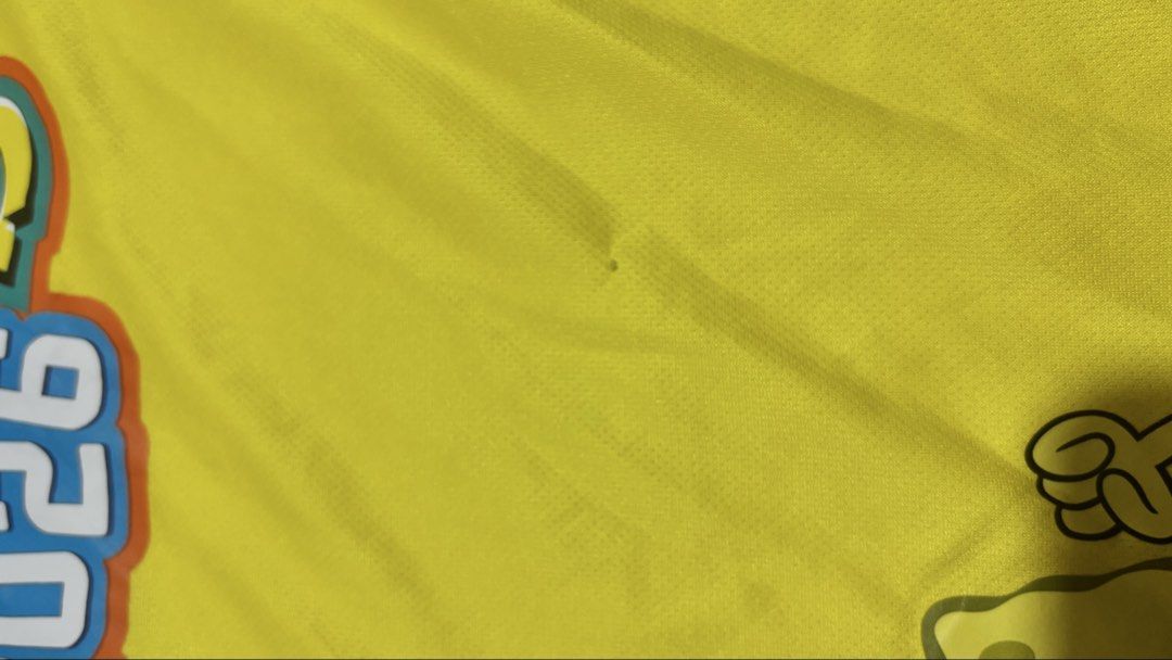 Spongebob Run 2026 Singlet Tshirt (Category: Activewear) located in Quezon City. Submitted by jerkyjake (Listing ID 1458266634, Image 2). Description: Spongebob Run Singlet TShirt Size Medium MOP: Gcash Delivery: Lalamove/J&T.
