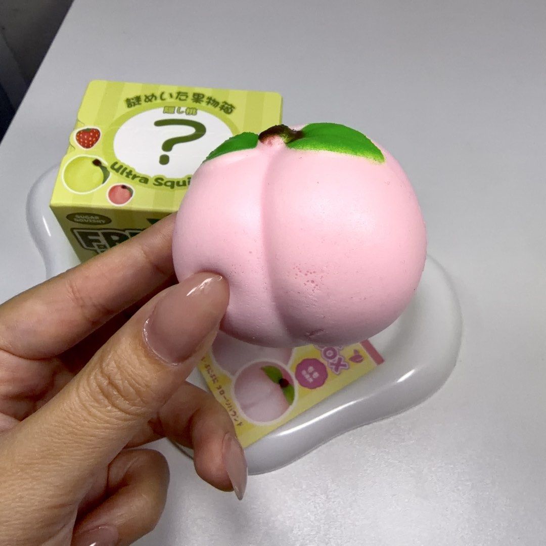 Sugar Fruit Blind Box Squishy (Category: Designer & Blind Box Toys) located in Quezon City. Submitted by offthyrecrd (Listing ID 1458194513, Image 1). Description: Squishy for Sale 📌 brand new 📌 no defects shipping: jnt/lalamove payment: gcash/bank transfer/NO COD.