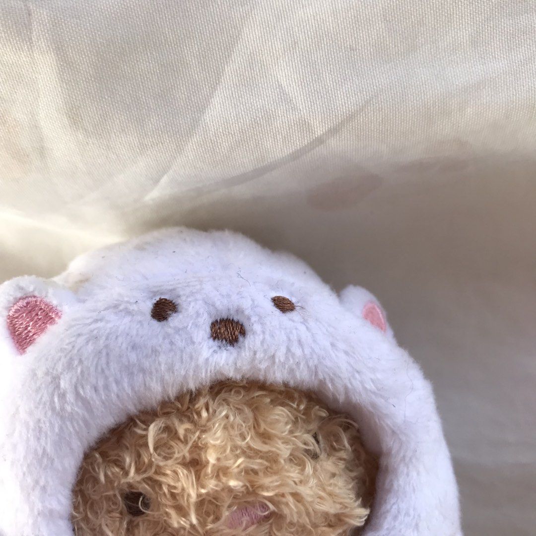sumikkogurashi tonkatsu plush charm (Category: Plushies & Soft Toys) located in Angeles City. Submitted by trifolium.co (Listing ID 1458204963, Image 2). Description: sumikkogurashi tonkstsu plush charm 🌱 - good condition - with tag - like new.