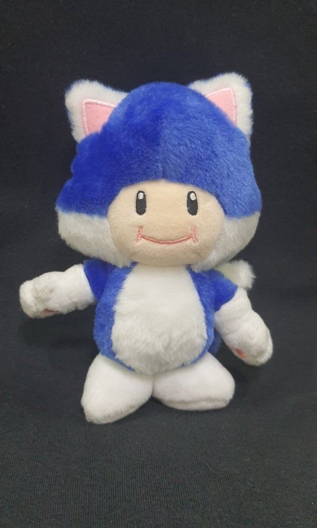 Super Mario Cat Toad Mascot Plush (Category: Plushies & Soft Toys) located in Navotas City. Submitted by sanrio_galore (Listing ID 1458276341, Image 1). Description: ■Nintendo Tokyo Toy Mascot Plush Doll Super Mario Power up Type C ■limited-edition collectible keychain plush exclusively released at official Nintendo Stores in Japan ■sold as is in very good, like new condition. ■Please note that they have been preserved indefinitely and are sold f