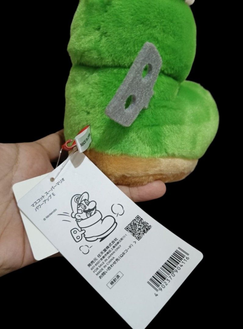 Super Mario Power up Type E Mascot Plush (Category: Plushies & Soft Toys) located in Navotas City. Submitted by sanrio_galore (Listing ID 1458279930, Image 3). Description: ■Nintendo Tokyo Toy Mascot Plush Doll Super Mario Power up Type E ■limited-edition collectible keychain plush exclusively released at official Nintendo Stores in Japan ■a collectible plush keychain featuring Mario in an iconic power-up form. ■this specific variant (Type E) fea
