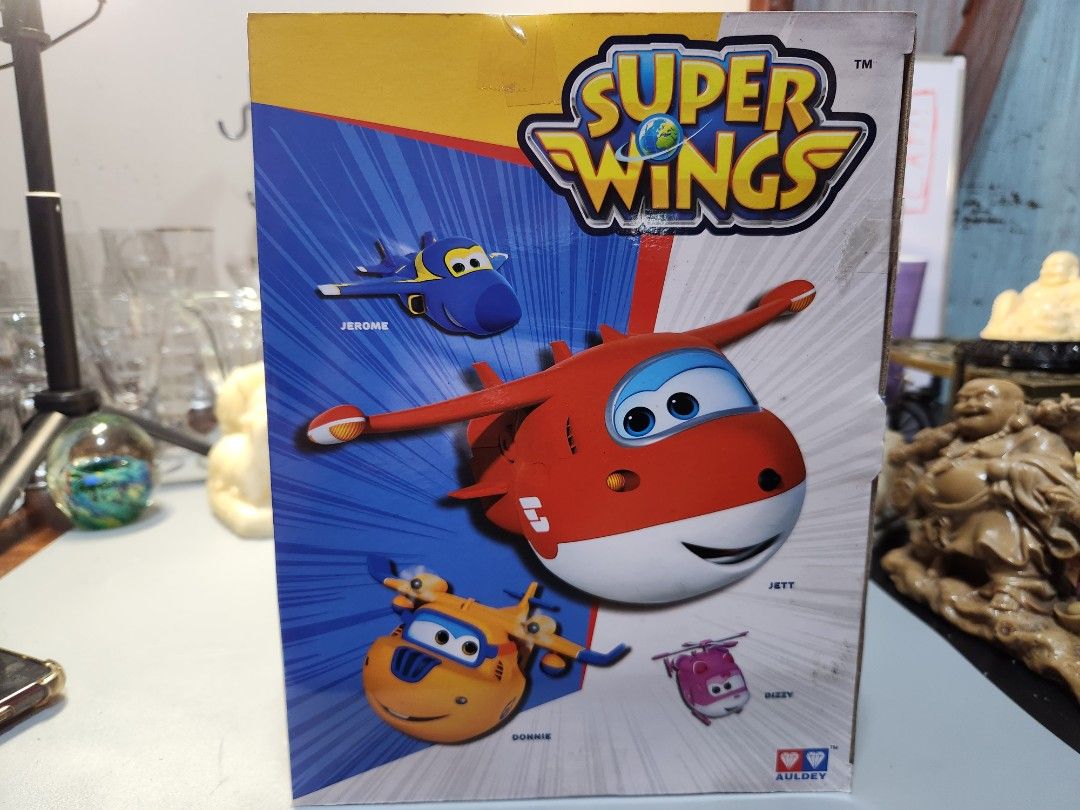 Super Wings Dance and Transform Remote Control Dizzy - 10" Interactive RC Robot Helicopter Toy Set | Worn out box (Category: Remote Control Toys) located in Baguio. Submitted by tindahanbagtown2600 (Listing ID 1458214978, Image 3). Description: Papers | Markings | Scannable QR code's Limited Stocks only AU Surplus Container Items Location: Baguio City, Benguet 2600 Dropping | Meet-Up | Shipping Nationwide.