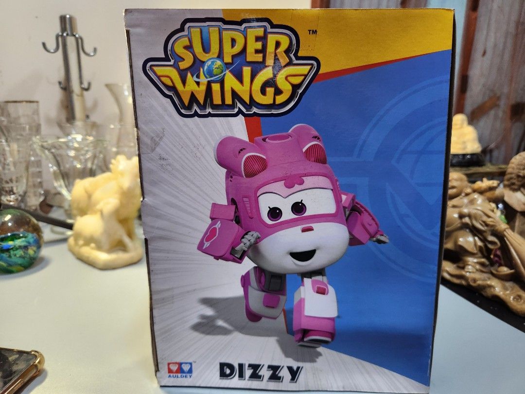 Super Wings Dance and Transform Remote Control Dizzy - 10" Interactive RC Robot Helicopter Toy Set | Worn out box (Category: Remote Control Toys) located in Baguio. Submitted by tindahanbagtown2600 (Listing ID 1458214978, Image 2). Description: Papers | Markings | Scannable QR code's Limited Stocks only AU Surplus Container Items Location: Baguio City, Benguet 2600 Dropping | Meet-Up | Shipping Nationwide.