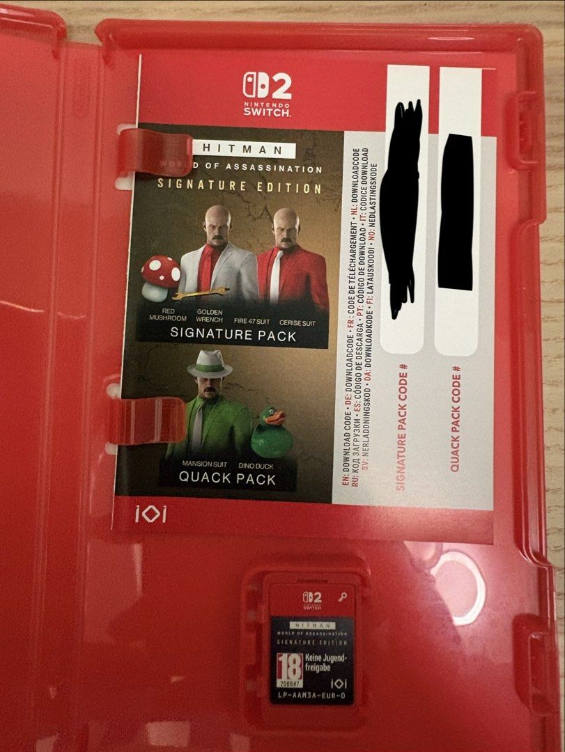 Hitman +code （分類：Nintendo 任天堂）位於 Hong Kong。 由 jasonw714 提交（商品編號 1458217088，圖片 2）。簡介： Hitman:250hkd 玩咗一兩次唔啱玩 粉嶺火車站交收。