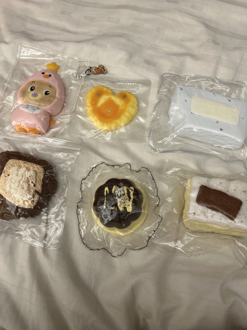 taba squishies take all (Category: Designer & Blind Box Toys) located in Manila. Submitted by garlicsauce (Listing ID 1458237187, Image 1). Description: price is negotiable! ₱800 for all na!.