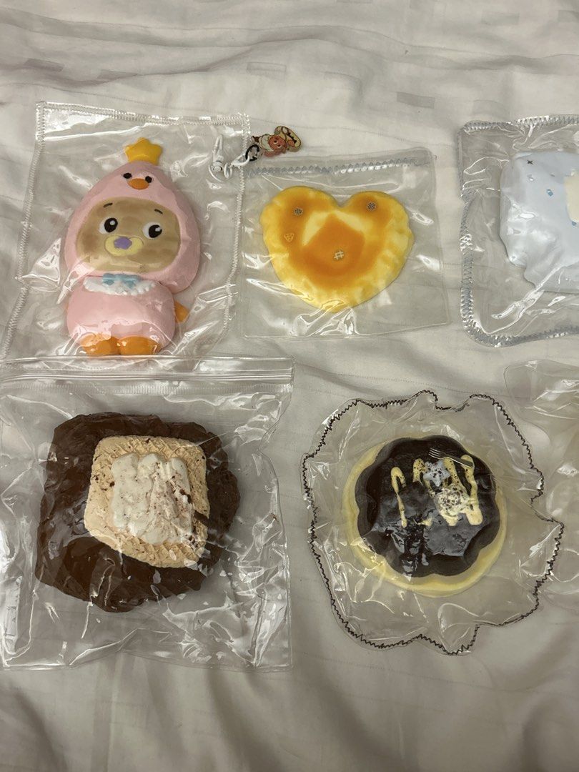 taba squishies take all (Category: Designer & Blind Box Toys) located in Manila. Submitted by garlicsauce (Listing ID 1458237187, Image 2). Description: price is negotiable! ₱800 for all na!.