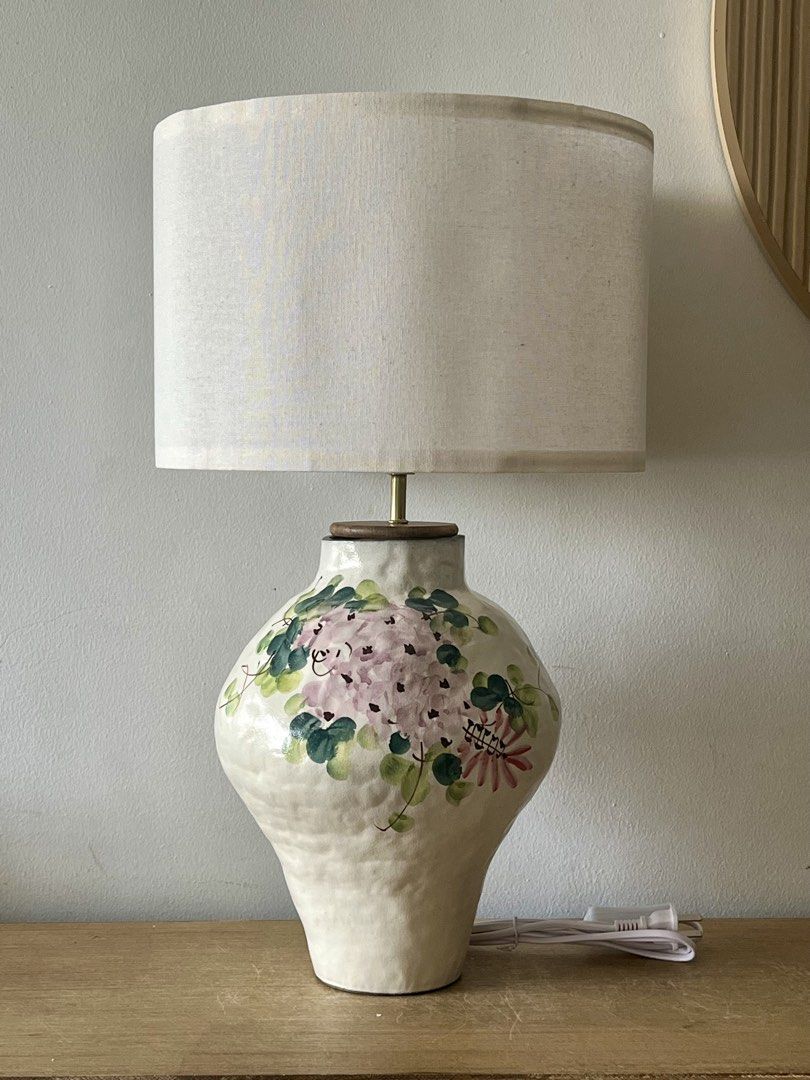 New Ceramic Table Lamp (REISS) (Category: Lighting) located in Mandaluyong City. Submitted by houseof1980 (Listing ID 1437506131, Image 2). Description: REISS Table Lamp Measures 30cm L x 30cm D x 53cm H Use E27 bulb 220v, wired Ceramic base.