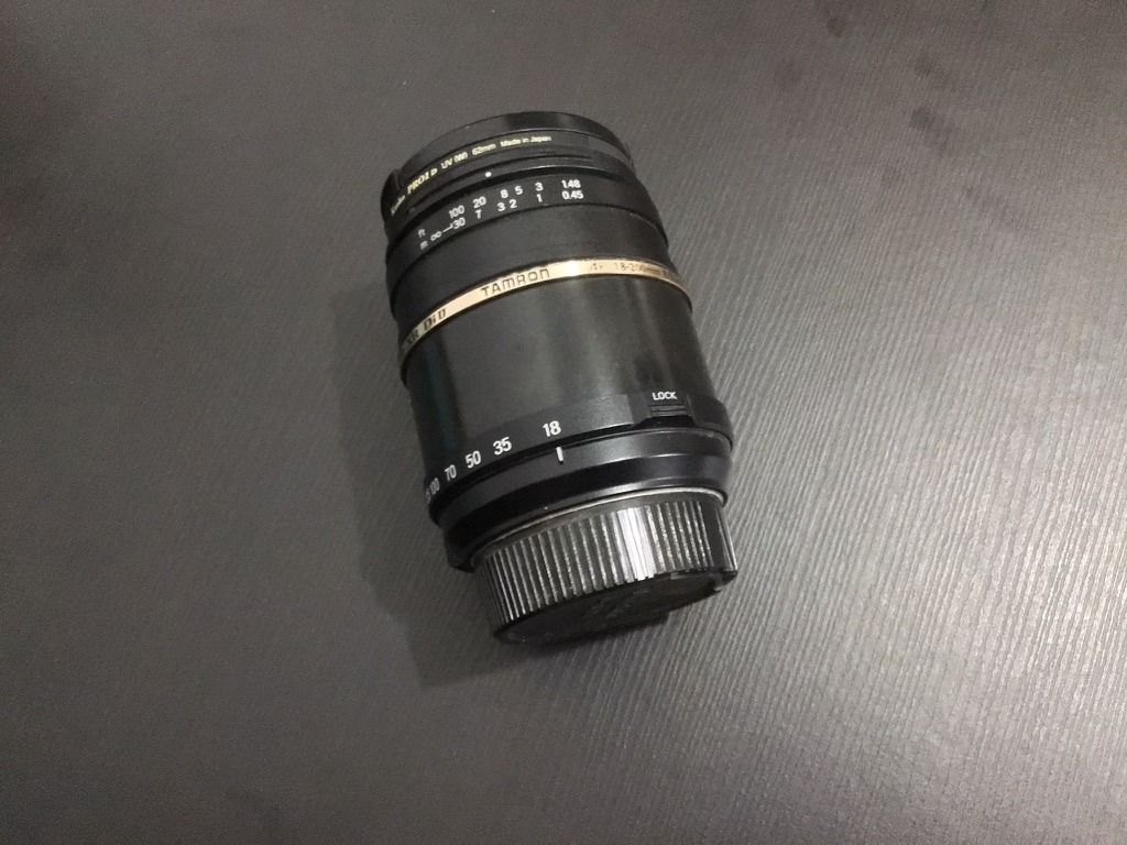 Broken Tamron Lens (Category: Lens & Kits) located in Manila. Submitted by keenlion_87502d (Listing ID 1458184239, Image 3). Description: Tamron 18-200mm f/3.5-6.3 XR Di II LD Macro Lens Good for parts - No rubber grip - A glass piece inside is slightly tilted - No fungus just dirty - Still good for parts - Nikon F mount - With Kenko UV filter 1.2k Metro Manila Area (South) Rfs: need funds Buyer will shoulder delivery fee.