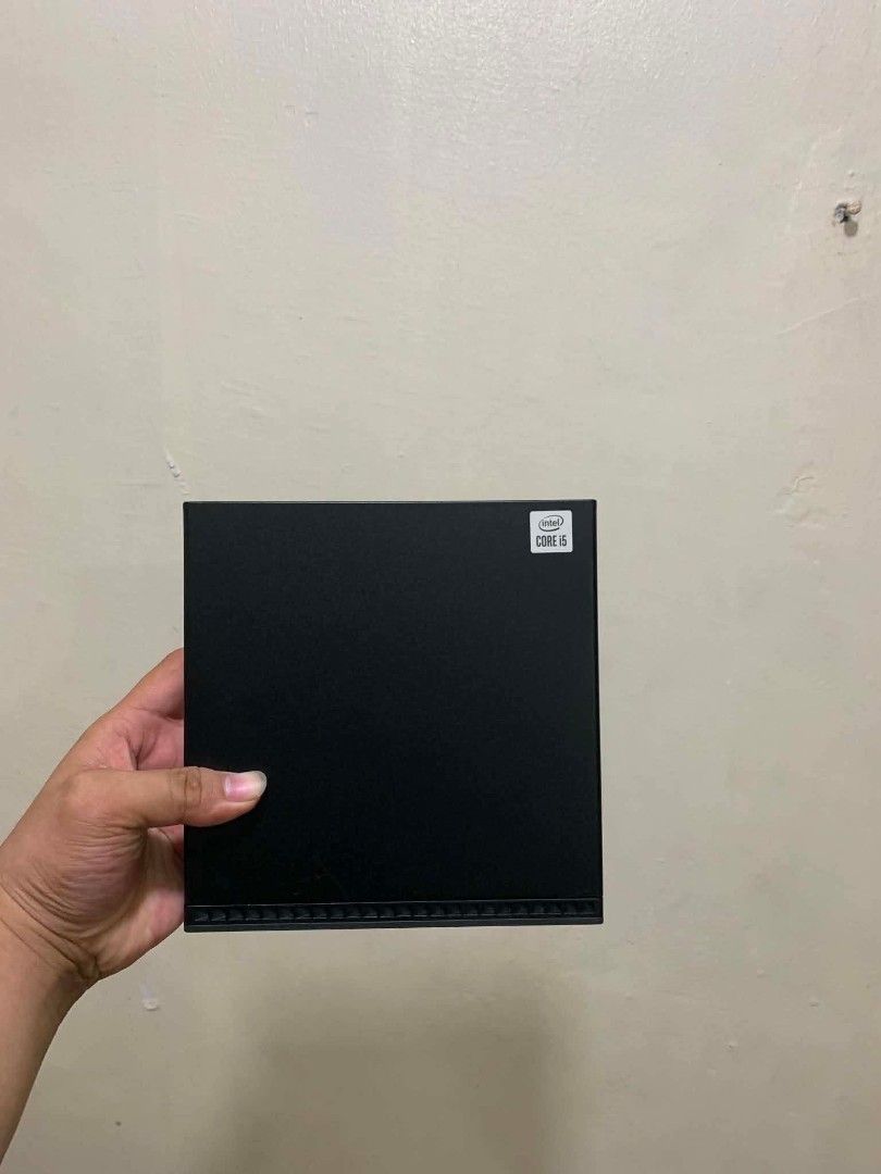 Thinkcentre m70q (Category: Desktops) located in Manila. Submitted by happyearth.953a15 (Listing ID 1458255631, Image 2). Description: Thinkcentre m70q I5 10th gen Intel UHD Graphics 630 16gb ram 256gb ssd Windows 11 pro OS Unit with power adapter 💸💸 12,000 Location: San Andres bukid manila Pick up or deliver cod.