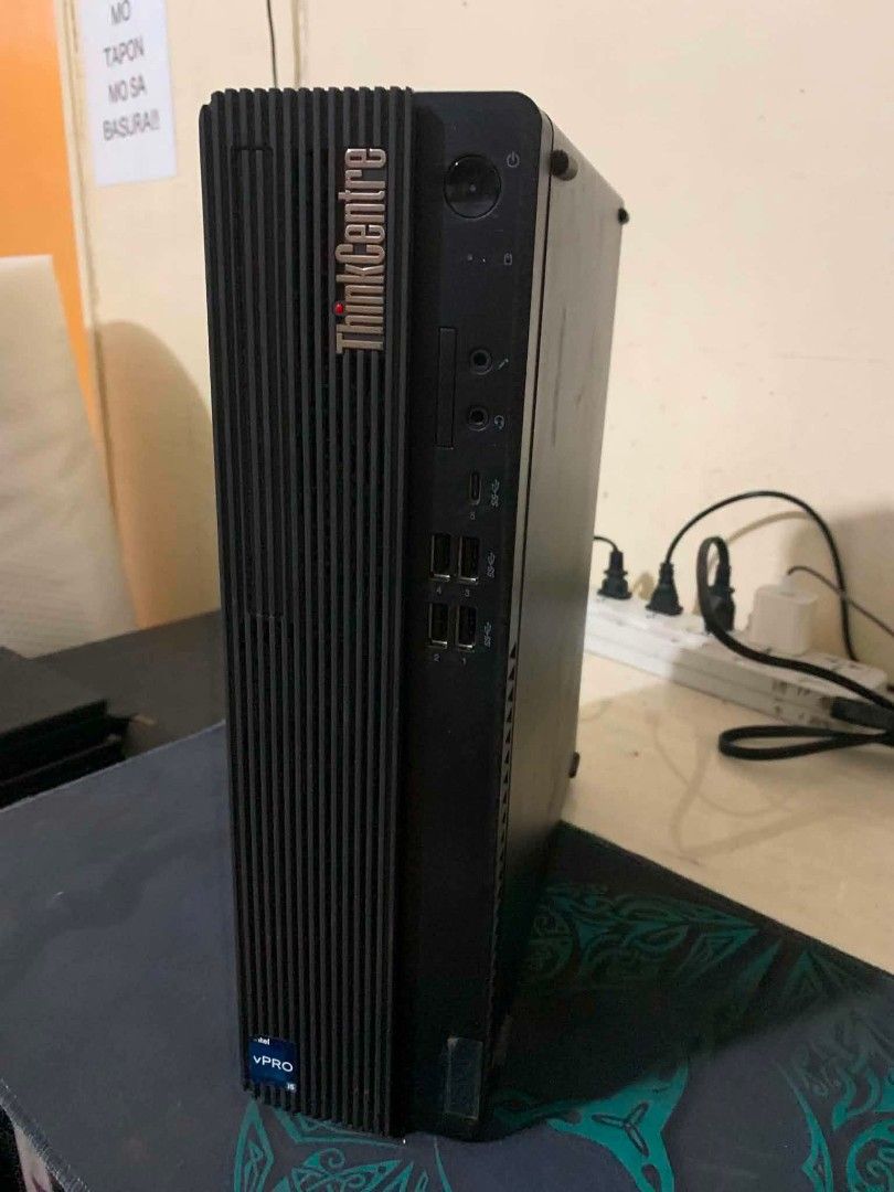 Thinkcentre m70q gen 5 (Category: Desktops) located in Manila. Submitted by happyearth.953a15 (Listing ID 1458254550, Image 1). Description: Thinkcentre m70q gen 5 I5 14500 14th gen Intel UHD Graphics 770 16gb ram ddr5 256gb nvme Windows 11 pro OS Unit with power cord 💸💸 21,500 Location: San Andres bukid manila Pick up or deliver.