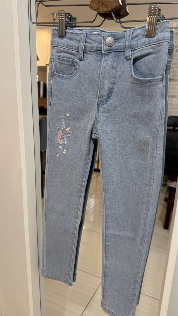 Tiny Button Jean (Category: Babies & Kids Fashion) located in Kuala Lumpur. Submitted by irisimmiclothes (Listing ID 1458110840, Image 1). Description: - Never wear before, just wash once .