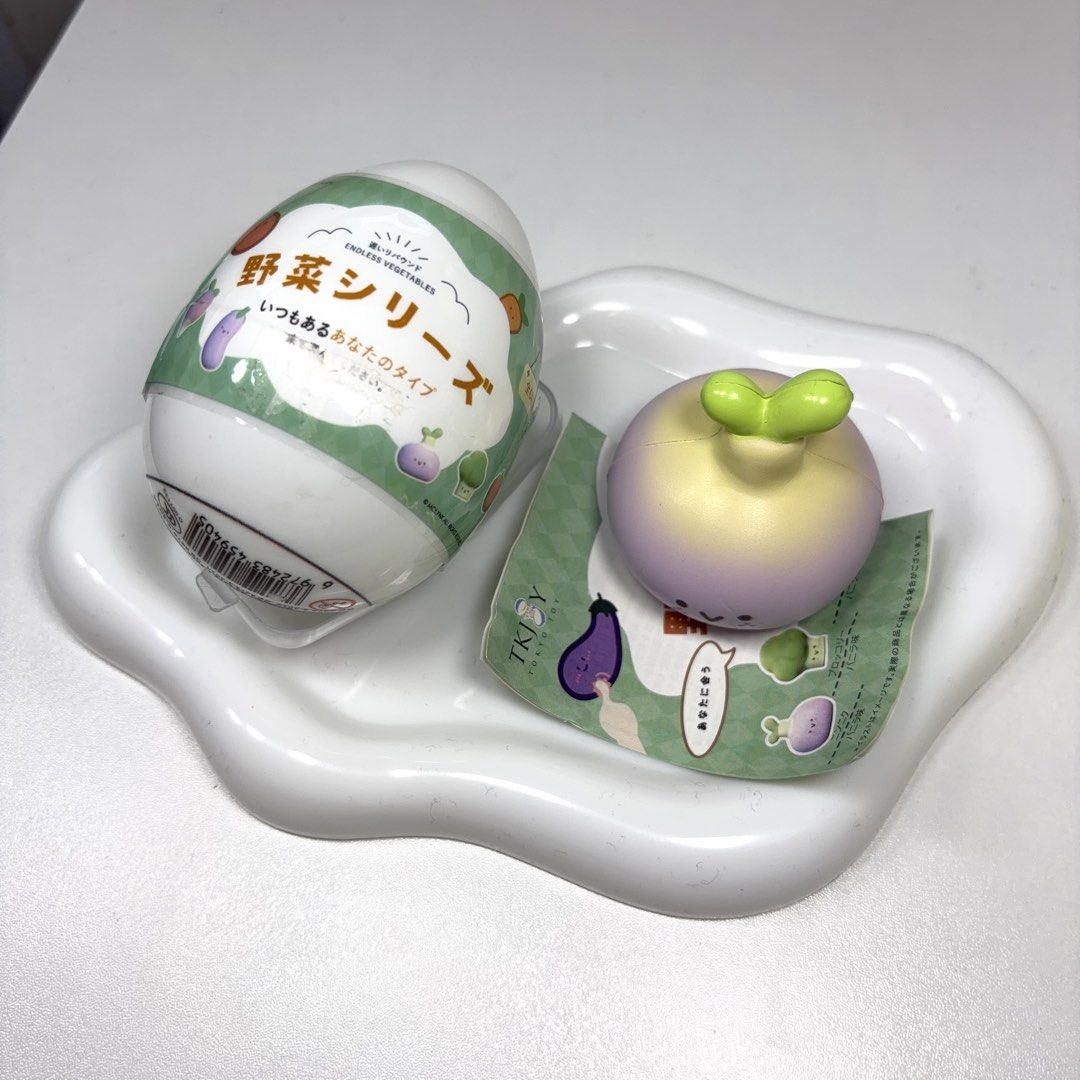 TKJOY Endless Vegetable Squishy Blind Egg (Category: Designer & Blind Box Toys) located in Quezon City. Submitted by offthyrecrd (Listing ID 1458193446, Image 2). Description: Squishy for Sale 📌 brand new 📌 no defects shipping: jnt/lalamove payment: gcash/bank transfer/NO COD .