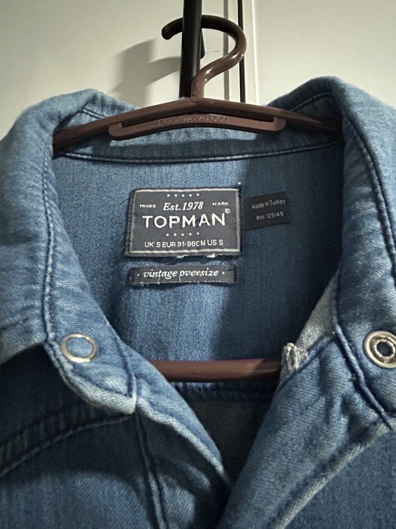 TOPMAN longsleeves (Category: Coats, Jackets and Outerwear) located in Dinalupihan. Submitted by sty11sh (Listing ID 1458264703, Image 2). Description: TOPMAN (Original), from turkey.