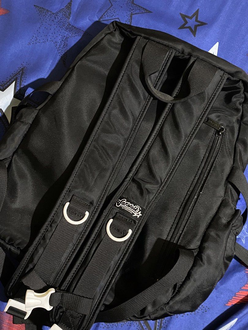 VANWALK V2554 Star Rabbit Series (Category: Backpacks) located in Manila. Submitted by c.chelzy (Listing ID 1458181269, Image 2). Description: Color: Milk Rabbit Black lightly used for one semester only. previous owner is a college student. good as new! can nego to sure buyer!! inclusions: everything that it came with when it got delivered to me + the box itself. infos based from their post Height: 42 cm Length: 29 cm Width: 12.3 cm Can fit: 15.6