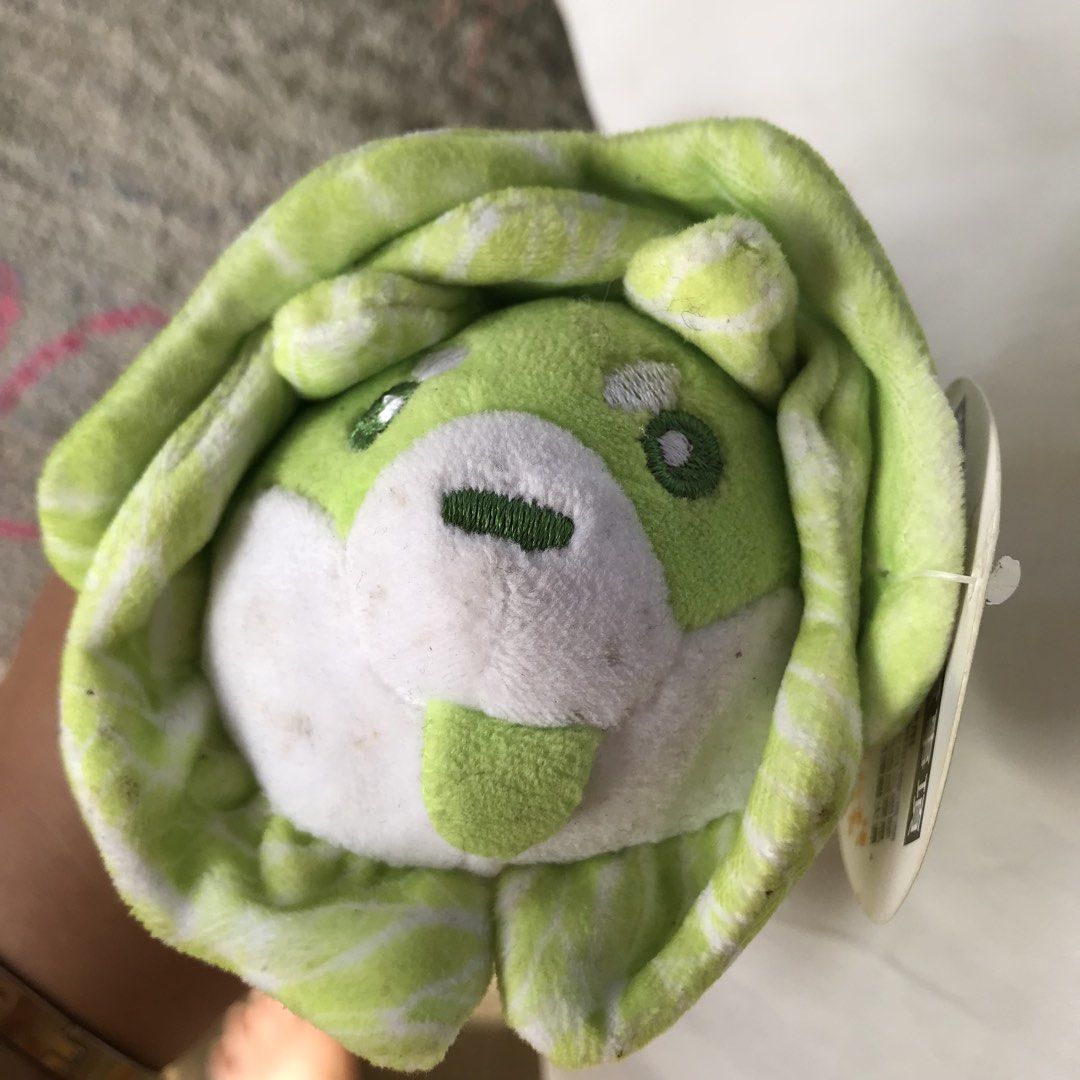 vegetable fairy cabbage dog DODOWO (Category: Plushies & Soft Toys) located in Angeles City. Submitted by trifolium.co (Listing ID 1458218793, Image 1). Description: cabbage dog from vegetable fairy 🌱 -good condition -with tag .