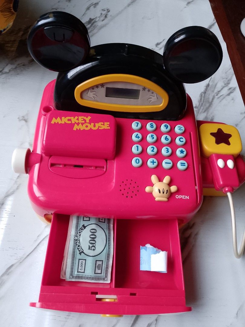 Vintage mickey mouse cash register (Category: Vintage Collectibles) located in Malabon City. Submitted by bugoy18 (Listing ID 1458169581, Image 2). Description: .