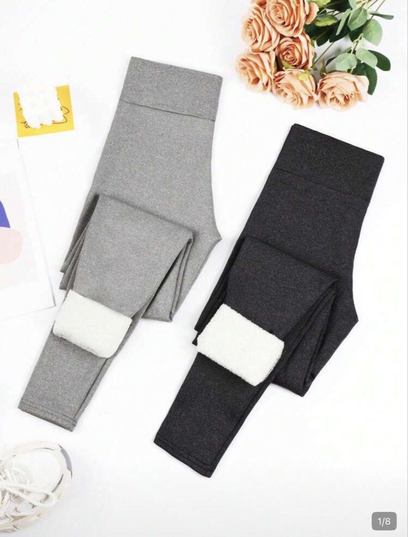 Winter Velvet Leggings (4 pcs) (Category: Other Bottoms) located in Hermosa. Submitted by rjtfajardo (Listing ID 1458131954, Image 2). Description: - Super warm velvet leggings, perfect for cold weather. - Available in dark grey and light grey. - High waist design for a comfortable and flattering fit. - Stretchy material for ease of movement. - Ideal for everyday wear during winter..