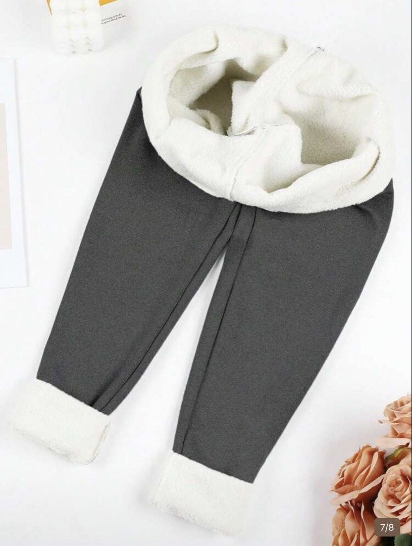 Winter Velvet Leggings (4 pcs) (Category: Other Bottoms) located in Hermosa. Submitted by rjtfajardo (Listing ID 1458131954, Image 3). Description: - Super warm velvet leggings, perfect for cold weather. - Available in dark grey and light grey. - High waist design for a comfortable and flattering fit. - Stretchy material for ease of movement. - Ideal for everyday wear during winter..