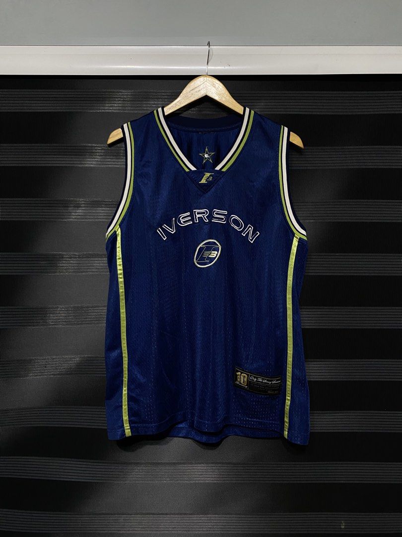 Y2K IVERSON JERSEY BY REEBOK (Category: Tshirts & Polo Shirts ) located in Antipolo. Submitted by treasurethings02 (Listing ID 1458157489, Image 1). Description: IVERSON BY REEBOK JERSEY EXCELLENT CONDITION ISSUE CUT NECK TAG 9.5CR DIMENSIONS 22W/28L LARGE GANDA NETO DETAILS ON PHOTO.