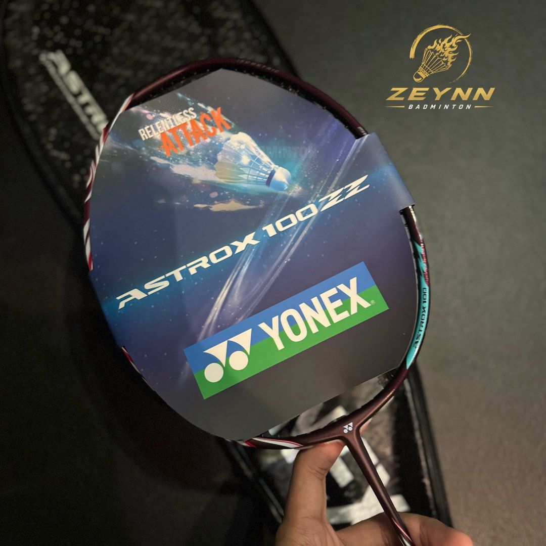 Yonex Astrox 100ZZ ( Kurenai ) - Authentic / Original (Category: Racket and Ball Sports) located in Las Pinas. Submitted by lvespinaa (Listing ID 1458222895, Image 2). Description: NOW AVAILABLE : YONEX ASTROX 100ZZ KURENAI 🔥 One of the rackets Viktor Axelsen used on court! 🇩🇰 Perfect for players looking for powerful attacking shots and strong smashes! 💪💥 Available now at ZEYNN BADMINTON! 🏸 Yonex Astrox 100ZZ ( Kurenai ) Specs : ✅ Weight : 