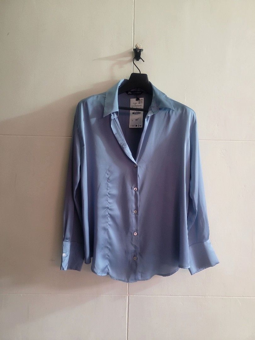 Zara Top. BRAND NEW (Category: Longsleeves) located in Los Banos. Submitted by lopecruz (Listing ID 1458167322, Image 2). Description: Brand new with Tag on armpit 22" length 24".