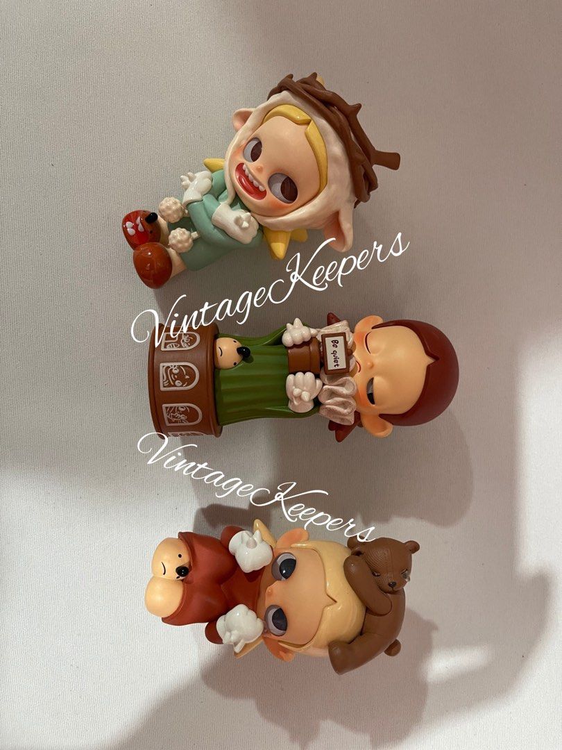 Zsiga sold as set 350 each (Category: Designer & Blind Box Toys) located in San Fernando. Submitted by thevintagekeepers (Listing ID 1458269716, Image 1). Description: ✨ ZSIGA BLINDBOXES FOR SALE ✨ 📦 Reason for selling: Moving house + downsizing my collection • Complete inclusions — figure + original card • In good condition • 2 original box are unavailable, but I will provide a Pop Mart blind box from another series (e.g. Hirono) for packaging/