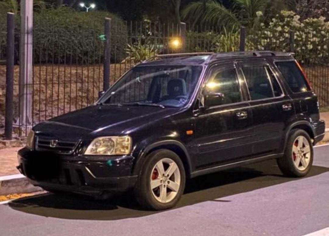 1998 Honda CRV 1st Gen (Category: Other Automotive Parts and Accessories) located in Taguig. Submitted by spoon_vtec (Listing ID 1458363967, Image 1). Description: 1998 Honda CR V Black All / 4 Wheel Drive Automatic Transmission - smooth shifting Tested for Long Drives Powerful engine Super fresh interior Very cold aircon Android headunit with rear camera Pioneer speakers All power and all stock With reserved stock honda Tire New Battery New Chan