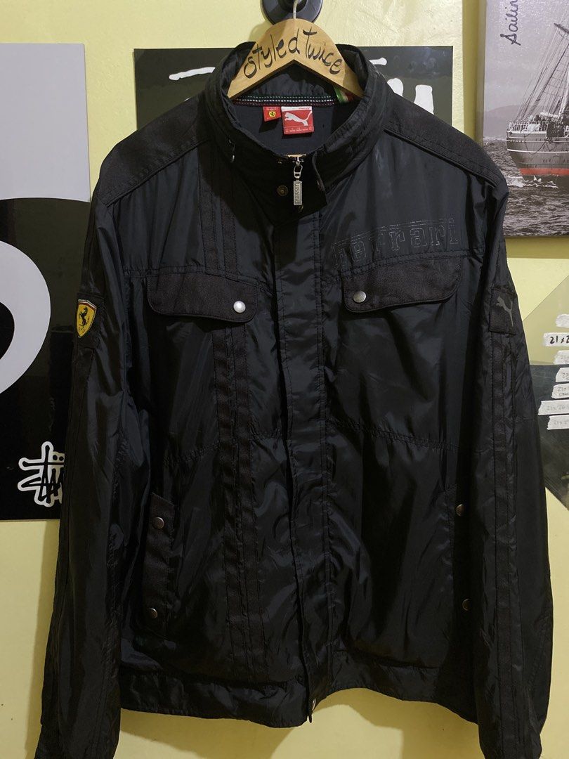 2000’s Puma X Scuderia Ferrari (Category: Coats, Jackets and Outerwear) located in Tacurong. Submitted by styledtwice1999 (Listing ID 1458461271, Image 1). Description: 🔥Authentic 2000s historical piece. This highly sought-after Puma x Scuderia Ferrari jacket is a grail for motorsport and streetwear collectors. ( Negotiable ) 🍀Brand Collaboration: Genuine Puma x Scuderia Ferrari team gear. 🍀Design Details: Features the iconic yellow Scuderia F