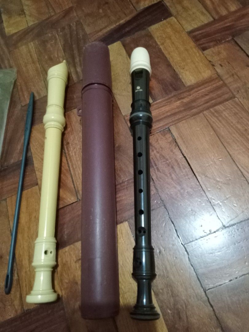 2 plastic flute (Category: Musical Instruments) located in Cainta. Submitted by onhandmerchmanila (Listing ID 1458434307, Image 3). Description: 2 pcs plastic flute see pictures for details Pickup at Village East Cainta Rizal.