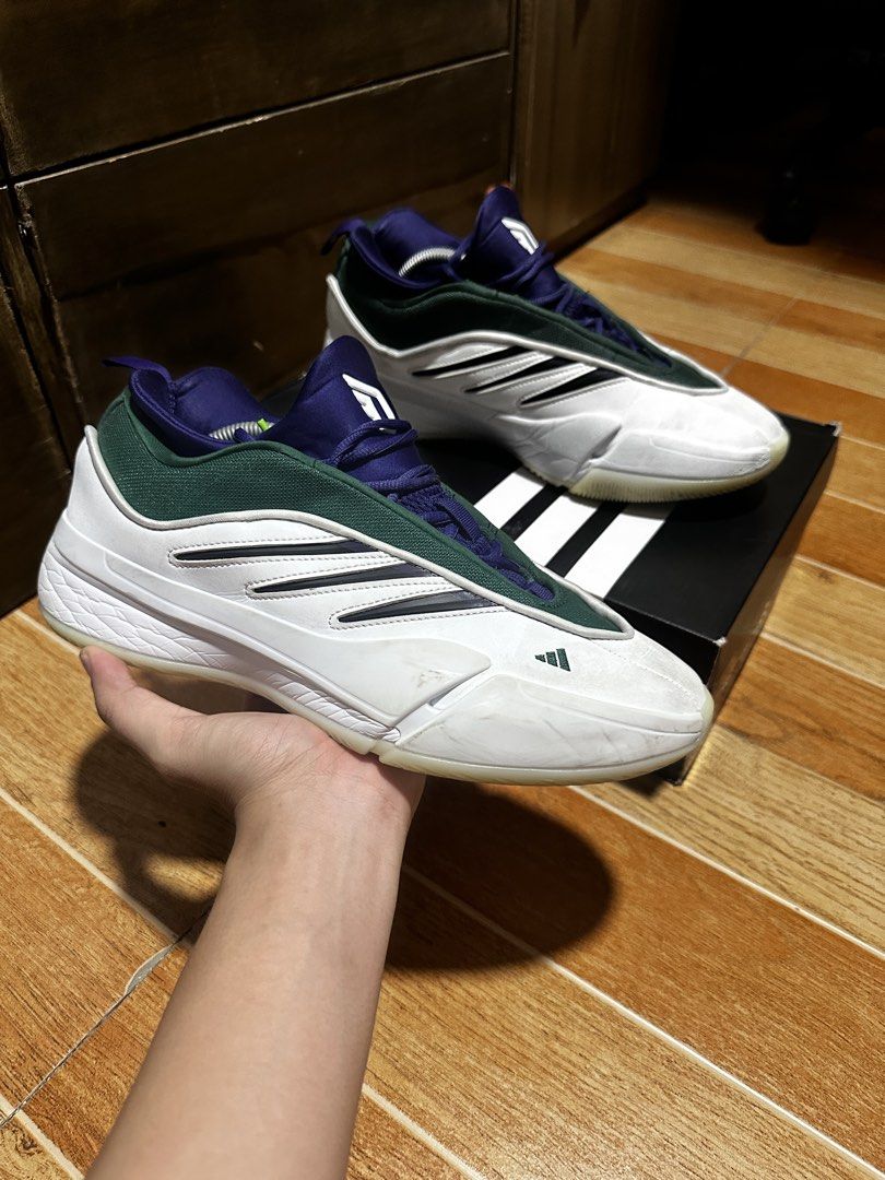 Adidas Dame 9 ‘Milwaukee Bucks’ (Category: Sneakers) located in Manila. Submitted by lamelosoles_ (Listing ID 1458477674, Image 2). Description: Adidas Dame 9 ‘Milwaukee Bucks’ For Sale • For Trade With OG Box 9/10 Condition (Used 5x) Size 10 Honest Issues: Dirty Pics Posted ₱1999❗️(₱7500 srp and way below market) Near QC Congressional/Visayas Ave/FisherMall Location (Meetups) Lalamove and GCash (Shipping) @lamelosoles_ is not affiliated with or 
