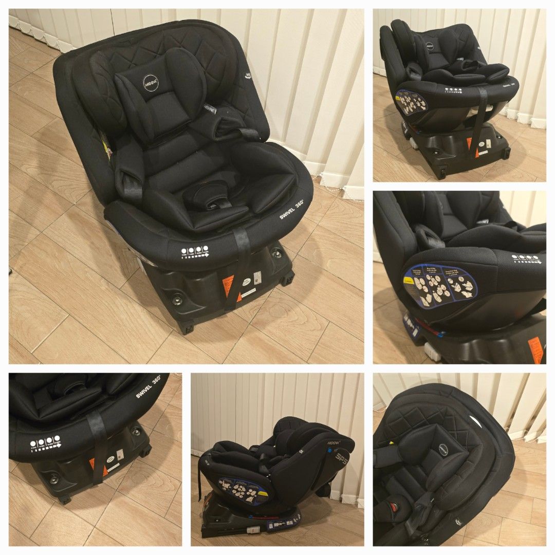 Akeeva 360 Rotate Isofix Car Seat (Category: Car Seats) located in Santo Tomas. Submitted by cheskieeeeeeeee (Listing ID 1458455066, Image 1). Description: Only used this for 2x and never again kaya tambak lang here sa office. 📍Sto Tomas, Batangas but can meetup or drop it if you are near the area..