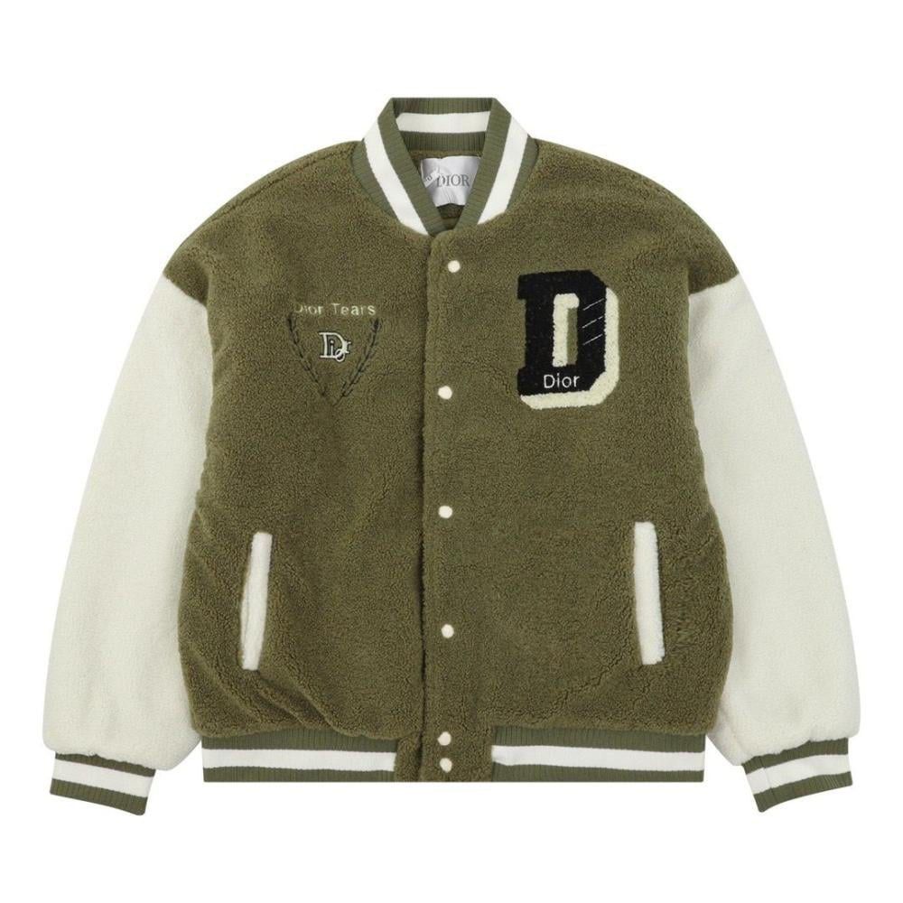 AUTHENTIC Dior Varsity Jacket (Category: Luxury Apparel) located in Quezon City. Submitted by FashionFab (Listing ID 1458308293, Image 1). Description: 100% original. Unisex. Fits small to large body frame for women. Fits small to medium body frame for men..