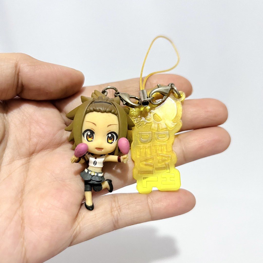 Banpresto K-ON! Ritsu Tainaka Death Devil Version Mini Figure Charm 4cm - Php 200 NOTE: w/ minor paint chips (Category: Designer & Blind Box Toys) located in Davao. Submitted by pandorastoybox (Listing ID 1458451243, Image 3). Description: Banpresto K-ON! Ritsu Tainaka Death Devil Version Mini Figure Charm 4cm - Php 200 NOTE: w/ minor paint chips.