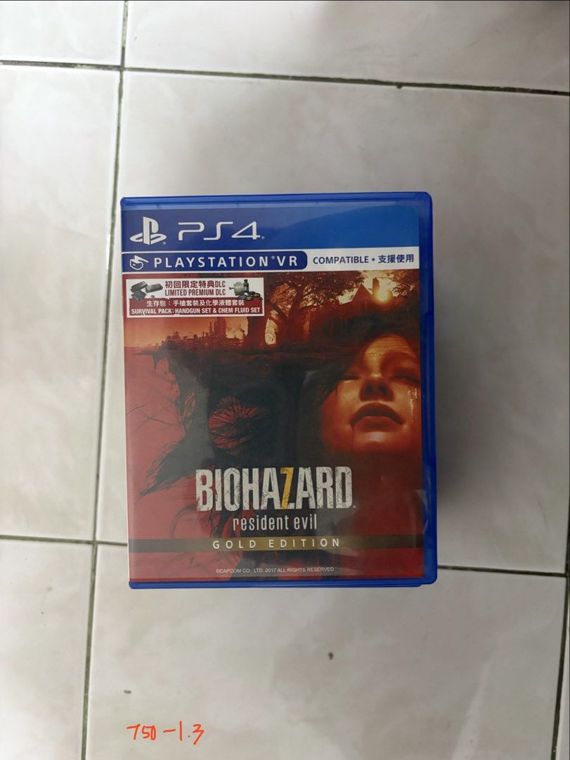 Biohazard Resident Evil Gold Edition PS4 VR Compatible (Category: PlayStation) located in Quezon City. Submitted by batch. (Listing ID 1458465497, Image 1). Description: +ship fee Check my profile for Other availble CDs! .