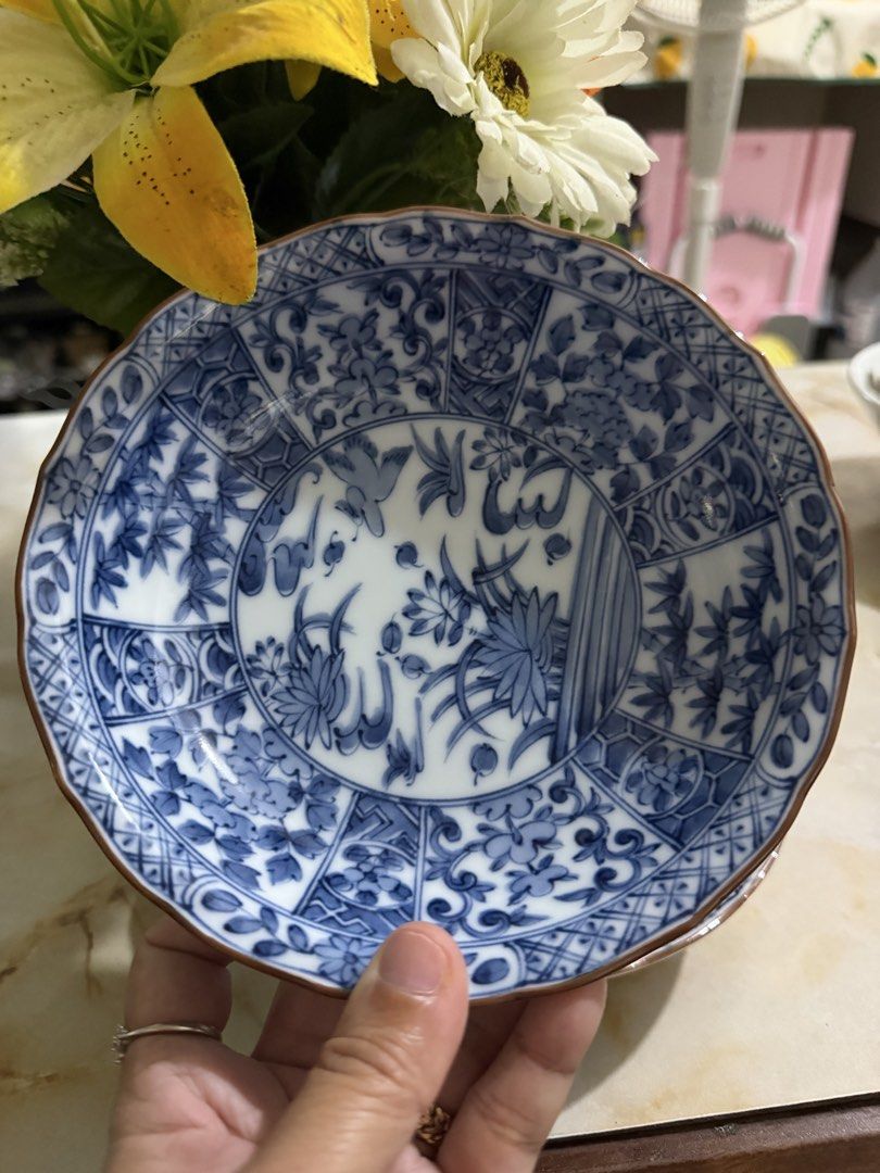 Blue oriental Plate 3pcs (Category: Dinnerware & Cutlery) located in Santo Tomas. Submitted by rufon.joy42 (Listing ID 1458327882, Image 1). Description: Good condition 3pcs from japan surplus.