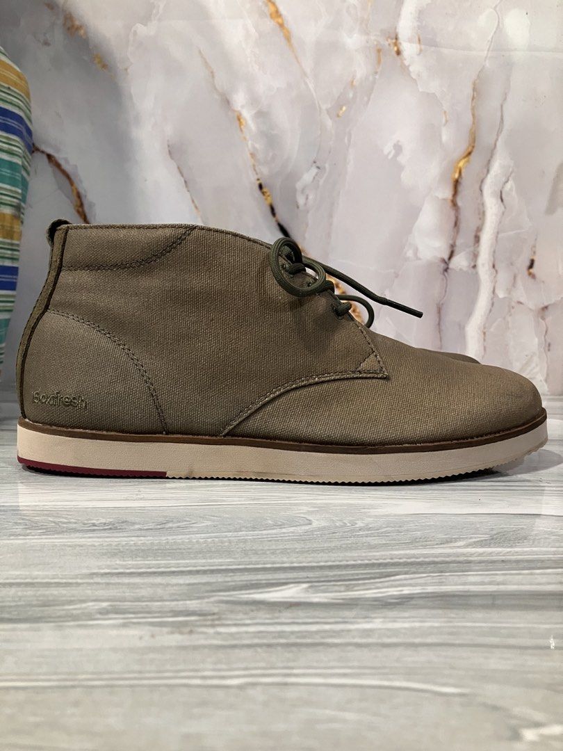 BOXFRESH CHUKKA BOOTS SIZE 8 MEN (Category: Casual Shoes) located in General Mariano Alvarez. Submitted by adonid (Listing ID 1458324932, Image 1). Description: BOXFRESH CHUKKA BOOTS BRANDNEW CONDITION NO BOX SIZE 8 MEN .