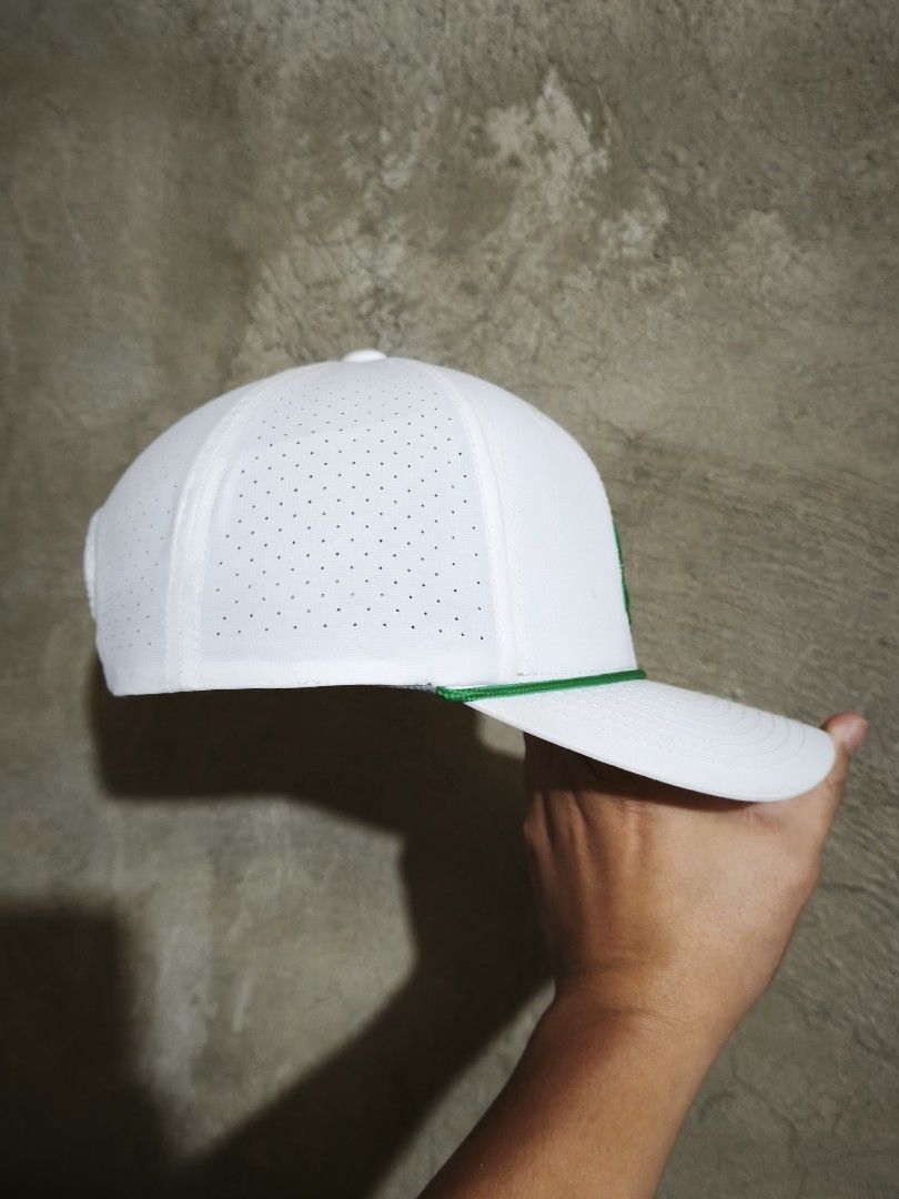 BRAND NEW GOLF HAT (Category: Golf) located in Muntinlupa City. Submitted by themakhatter (Listing ID 1458371097, Image 3). Description: 850 +SF BRAND NEW GOLF HAT ONE SIZE FITS ALL SNAPBACK ADJUSTMENT DRI-FIT/LIGHTWEIGHT/BREATHABLE MATERIAL ON HAND ITEM READY TO SHIP.