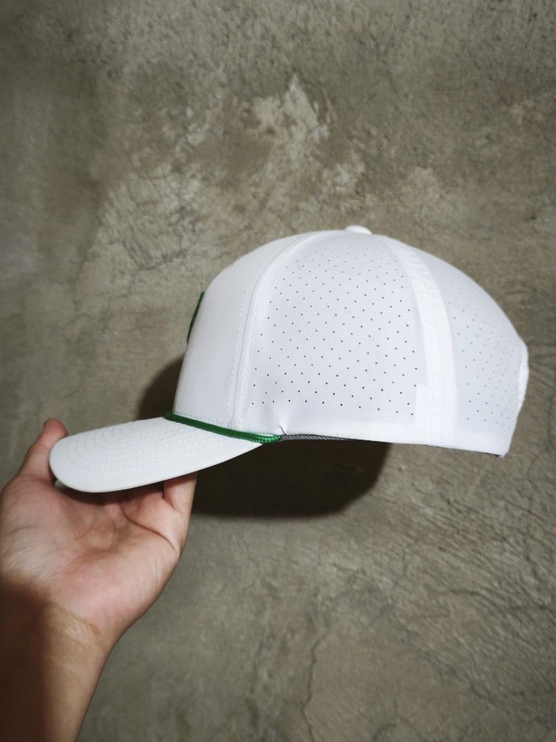 BRAND NEW GOLF HAT (Category: Golf) located in Muntinlupa City. Submitted by themakhatter (Listing ID 1458371097, Image 2). Description: 850 +SF BRAND NEW GOLF HAT ONE SIZE FITS ALL SNAPBACK ADJUSTMENT DRI-FIT/LIGHTWEIGHT/BREATHABLE MATERIAL ON HAND ITEM READY TO SHIP.