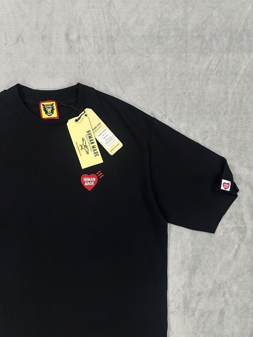 Brand new Human Made T-Shirt Authentic (Category: Tshirts & Polo Shirts ) located in Quezon City. Submitted by rackculture (Listing ID 1458334376, Image 1). Description: Brand new Human Made T-Shirt Authentic Size Available: Small 21 width 27.5 length Great Quality Fresh from Japan Steal Price 100% Authentic No issue.