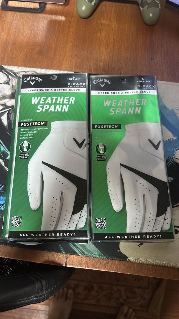 Callaway Golf Gloves 2 pack (Category: Golf) located in Manila. Submitted by ty_imported_goods (Listing ID 1458369946, Image 1). Description: Brand New Men's Size: Large Bought Abroad (USA) Straight out from Target Mall .