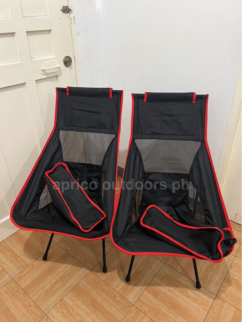 Camping Moonchair Foldable (Category: Hiking & Camping) located in Makati City. Submitted by apricooutdoors (Listing ID 1458364542, Image 1). Description: 750 each chair.