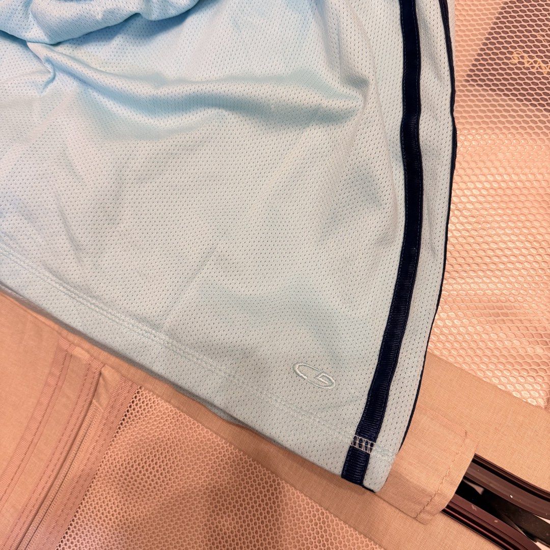 Champion Pickle Ball Skirt (Category: Activewear) located in Batangas. Submitted by 4thside (Listing ID 1458439884, Image 3). Description: Champion Baby blue skirt with inner W22-37 L12.5.